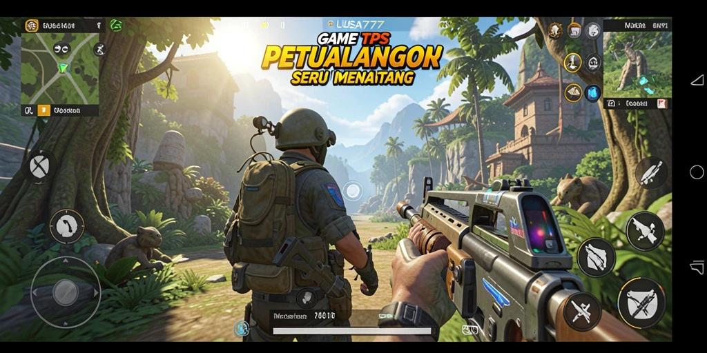 Gameplay LUSA777 yang intens dan mendebarkan dalam dunia TPS.