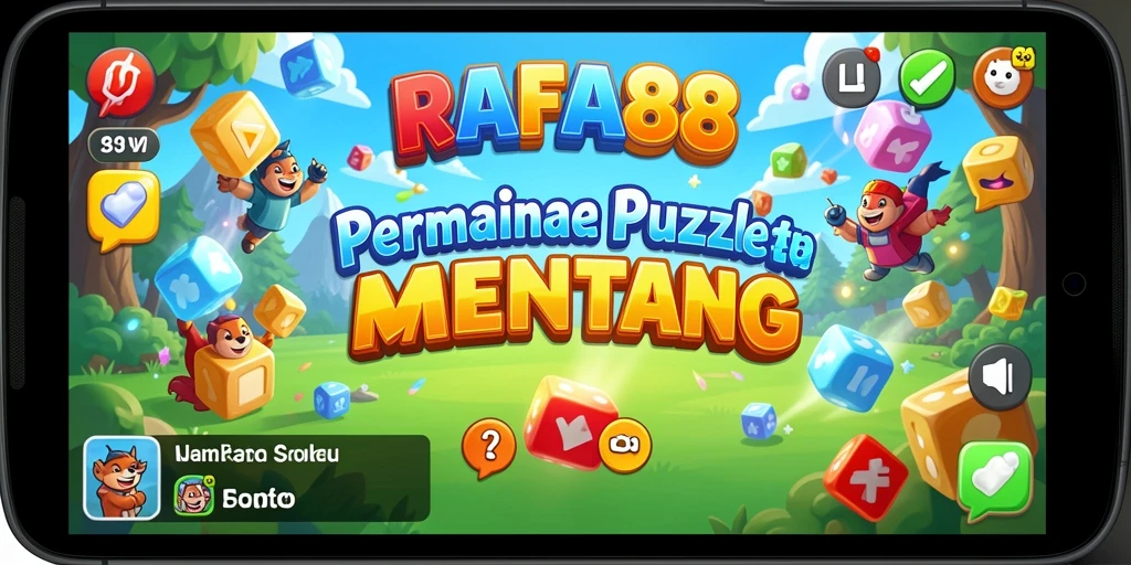 Screenshot utama RAFA88 menampilkan gameplay Puzzle yang menantang dan seru.