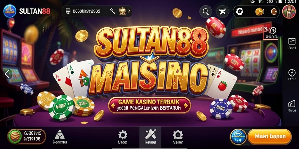 Screenshot gameplay SULTAN88 menampilkan pengalaman bermain Kasino yang seru.