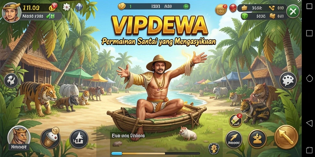 Screenshot dari gameplay menarik di VIPDEWA yang menunjukkan kesenangan bermain.